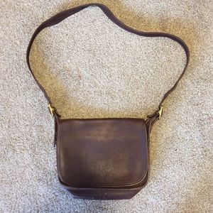 Vintage Coach Classic Crossbody Messenger Bag